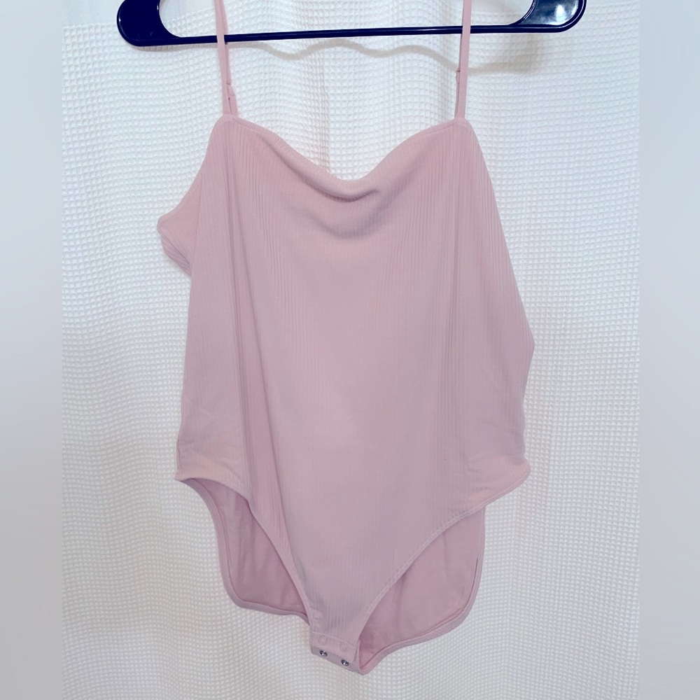 Fitted Cami Rib-knit Bodysuit